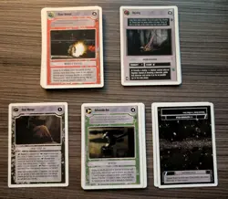 Star Wars CCG Dagobah Revised WB Common Complete Set, 49 Cards, Pack Fresh,NM+ - Image 3