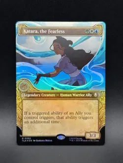 MTG Katara, the Fearless R Avatar: The Last Airbender #350 FOIL - Image 1