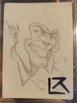 MTG 2024 Dusk Mourn House of Horrors Legendary Tyvar #0353 AP sketch 9/10 - Image 3