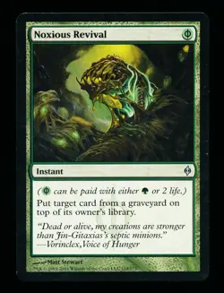 * * 1x Noxious Revival x1 * * New Phyrexia MTG NM Near Mint or Close - Image 1
