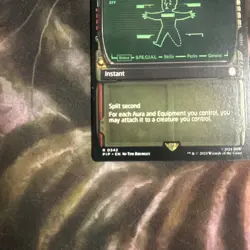 Inventory Management PIP 342 Showcase Rare Fallout Universes Beyond NM MTG - Image 5