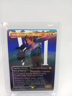 Squall, SeeD Mercenary (Borderless) Final Fantasy Foil - Image 1