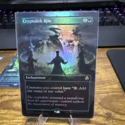 Cryptolith Rite (Borderless) Innistrad Remastered MTG NM Foil - Image 1
