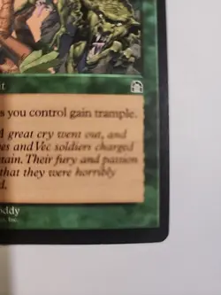 Primal Rage Stronghold Vintage MTG Magic the Gathering UP NM - Image 5