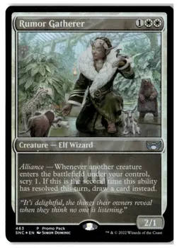 MTG Foil Rumor Gatherer - Promo Pack: Streets of New Capenna MP English - Image 1