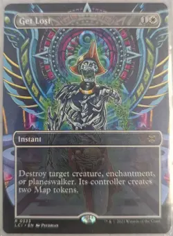 Magic The Gathering Get Lost (Borderless) The Lost Caverns of Ixalan #333 - Image 1