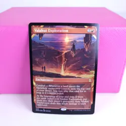 MTG Valakut Exploration (303) Foil Showcase Zendikar Rising MT/NM - Image 1
