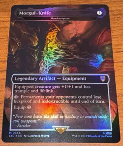 Morgul-Knife (Foil) - Shadowspear - (LTC) - NM/M MTG - Image 1