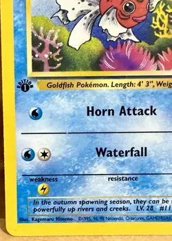 Seaking 46/64 Jungle Set 1st Edition Uncommon 1999 Vintage Pokemon TCG - Image 3