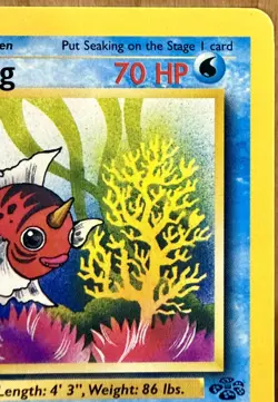 Seaking 46/64 Jungle Set 1st Edition Uncommon 1999 Vintage Pokemon TCG - Image 5