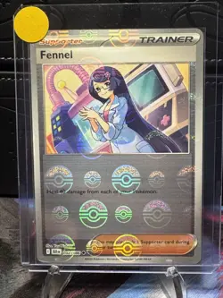 Pokemon TCG Black Bolt Poke Ball Variation Fennel 082/086 Uncommon NM - Image 1