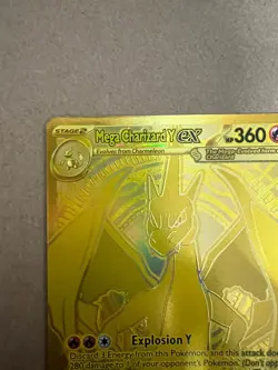 Mega Charizard Y ex ASC EN 294/217 GOLD Hyper Rare Pokemon Ascended Heroes - Image 4