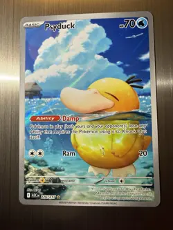 Pokemon Psyduck ASC EN Holo Rare Full Art 226/217 Basic Ability Damp 70HP - Image 1
