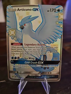 Articuno GX - Hidden Fates: SV54/SV94 Hidden Fates Shiny Vault NM Pokemon TCG - Image 1