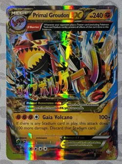 Primal Groudon EX - 86/160 - NM - Primal Clash - Pokemon TCG - Image 1