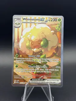 Pokemon Whimsicott EX 165/086 White Flare Special Illustration Rare NM CLEAN - Image 1