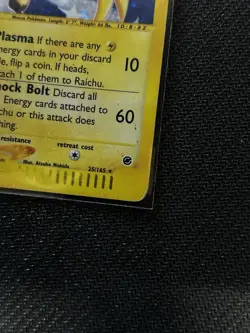 Raichu 25/165 Expedition Base Set Holo Pokemon TCG LP/MP - Image 4