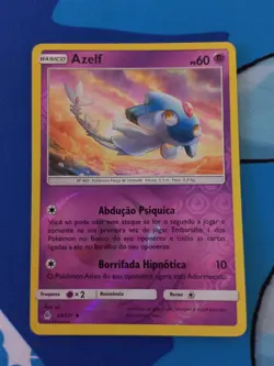 Azelf 43/131 - Pokemon Forbidden Light Reverse Holo, Portuguese - Image 1
