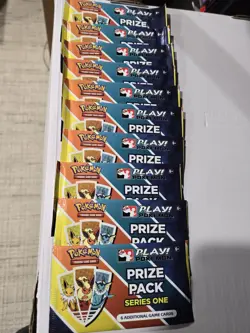 Play! Pokemon Prize Pack Series One SEALED x10 Packs - Image 1