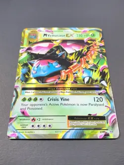 Pokemon: M Venusaur EX Ultra Rare Holo Evolutions 2/108 2016 - Image 2