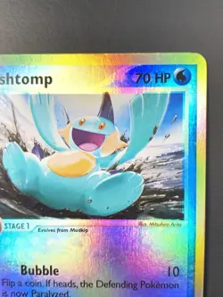 Pokemon: Marshtomp Reverse Holofoil EX Ruby & Sapphire 40/109 Uncommon 2003 - Image 3