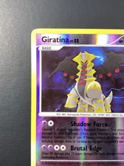 Pokemon: Giratina Reverse Holo Rare 4/146 Legends Awakened 2008 - Image 4