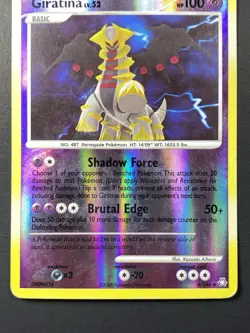 Pokemon: Giratina Reverse Holo Rare 4/146 Legends Awakened 2008 - Image 5