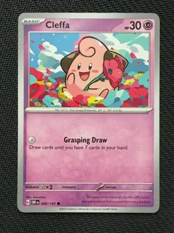 Cleffa Non-Holo ~ Cute Pokemon & Pink & Pastel Gallery - Image 1
