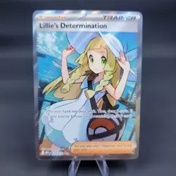 Pokemon TCG Lillie's Determination 169/132 Mega Evolution Ultra Rare Near Mint - Image 1