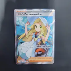 Pokemon TCG Lillie's Determination 169/132 Mega Evolution Ultra Rare Near Mint - Image 3