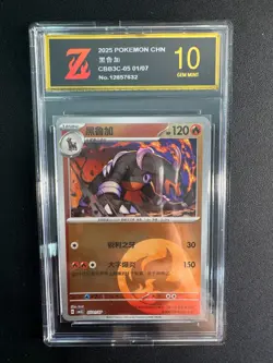 Houndoom 0501/07 Chinese Gem Pack Vol.3 CBB3C Pokemon Tcg 05 01/07 NM Golden Z10 - Image 1