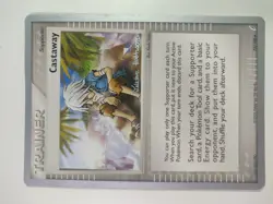 Pokemon Trainer Castaway 72/100 Uncommon LP/NM World Championships 2008 - Image 1