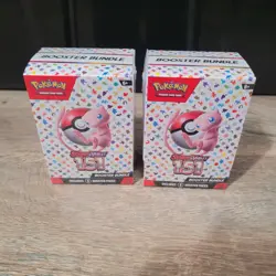 Lot of 2 - Pokemon TCG Scarlet & Violet 151 Booster Bundles - Factory Sealed New - Image 1