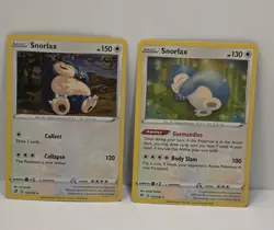 Pokemon TCG Snorlax Lot of 2 Holo Rare - Image 1