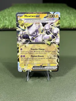 Pokemon TCG Mewtwo EX 058/182 Scarlet & Violet: Paradox Rift Double Rare Holo NM - Image 1