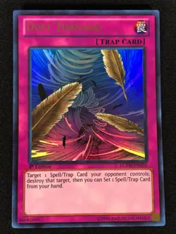 Yugioh Dust Tornado LCYW-EN095 1st Ultra Rare (NM) - Image 1