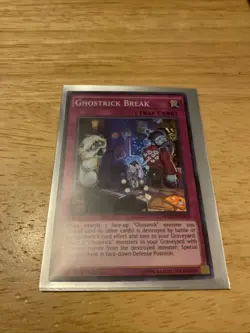 Yugioh Ghostrick Break WSUP-EN043 Super Rare 1st Ed NM - Image 1
