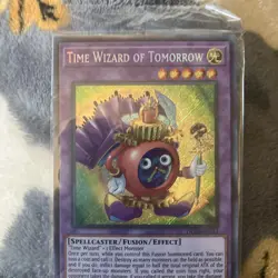 Yugioh Time Wizard Of Tomorrow DLCS-EN147 Secret Rare Limited Edition SEALED - Image 3