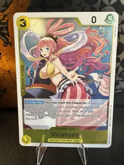 Shirahoshi EB03-052 Foil Extra Booster: One Piece Heroines Edition NM - Image 1