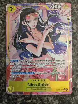 Nico Robin EB03-055 Alternate Art Extra Booster Heroines One Piece Card English - Image 1