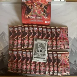 New Sealed ONE PIECE Heroines EB-03 Lot 24 Booster Packs (All From Same Box) - Image 1