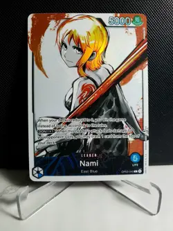 One Piece! Nami OP03-040 L - Leader Alternate Alt Art - NM/Mint - English - Image 1