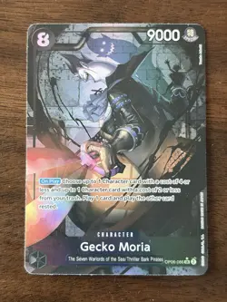 Gecko Moria (086) (Alternate Art) OP06-086 Wings of the Captain Foil - Image 1
