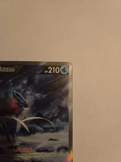 Pokemon TCG Suicune v Crown Zenith: Galarian Gallery Ultra Rare Card GG38/GG70 - Image 5
