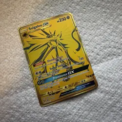 Solgaleo GX SM104a Black Star Promo Gold Alternate Art Pokemon Card - Image 3