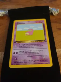 1999 Slowpoke Pokemon Card #55/62 1st Edition - Image 2
