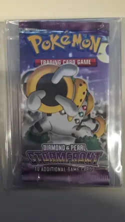 Pokemon Diamond & Pearl Stormfront Booster Pack 10 Cards English Regigigas - Image 1