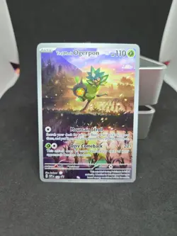 Teal Mask Ogerpon 123 - Scarlet & Violet Promo - Full Art - Pokemon Card TCG - Image 1