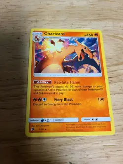 Charizard 3/70 NON HOLO Dragon Majesty Pokemon Card - Image 1