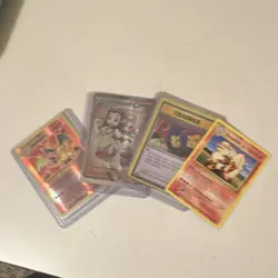 Pokemon TCG Holo Lot - Charizard, Arcanine, Trainer Cards - 4 Cards - Image 1